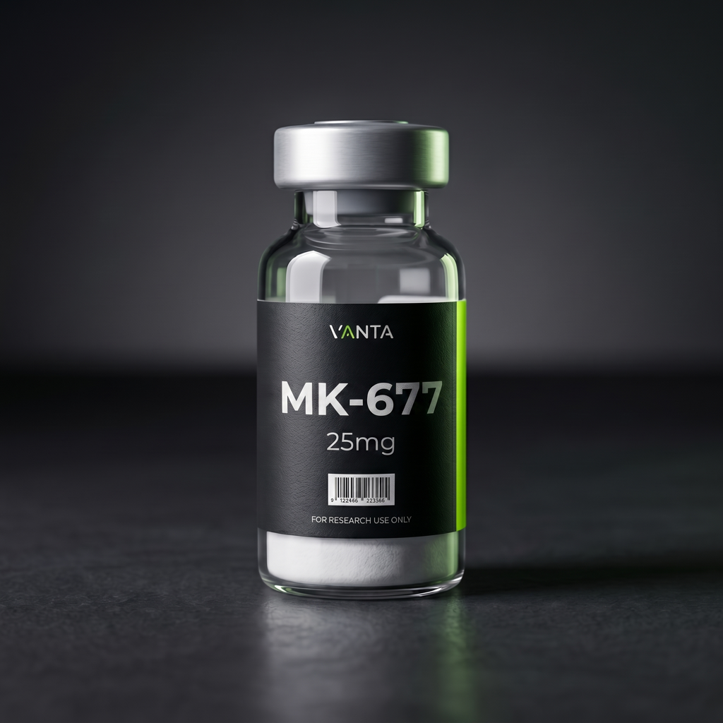 VANTA MK-677 25mg × 60 caps research vial